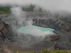Poas Volcano in Costa Rica